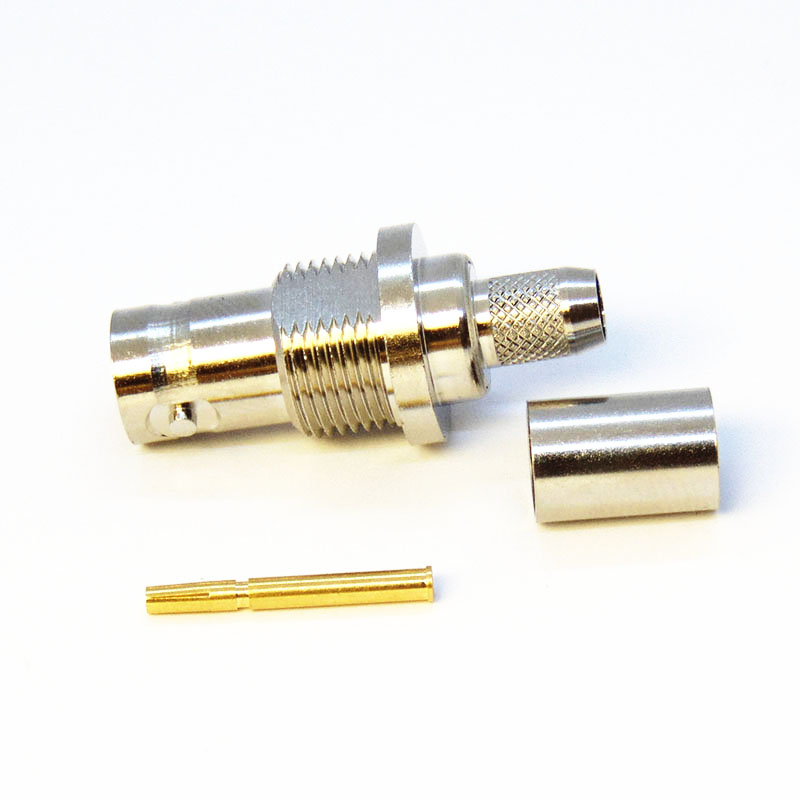 6GHz BNC Bulkhead Cable Mounted Socket from Cambridge Electronics